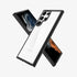 ACS03918 - Galaxy S22 Ultra 5G Case Ultra Hybrid in crystal clear showing the back