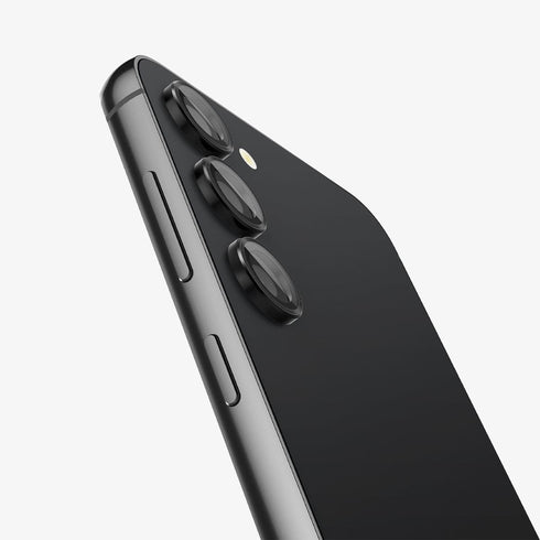 AGL05950 - Galaxy S23 Ultra EZ Fit Optik Pro Lens Protector in black showing the device