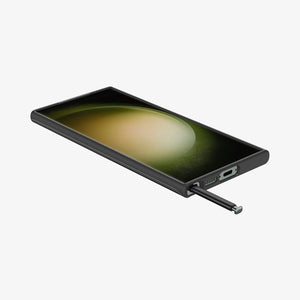 ACS05609 - Galaxy S23 Ultra Case Thin Fit in black showing the back