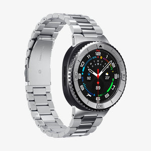Spigen Galaxy Watch 8 Classic (46mm) Bezel Guard – Bezel Tune Silver feature view 3