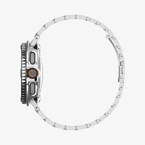 Spigen Galaxy Watch 8 Classic (46mm) Watch Case – Bezel Tune Pro Silver feature view 2