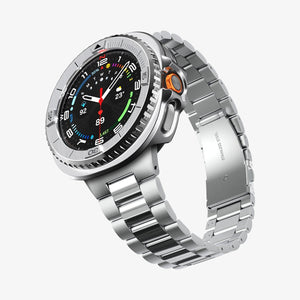 Spigen Galaxy Watch 8 Classic (46mm) Watch Case – Bezel Tune Pro Silver feature view 3