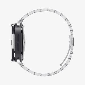 Spigen Galaxy Watch Ultra 2 47mm Bezel Ring - Bezel Tune - Silver - white background detail image 5