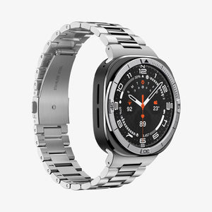 Spigen Galaxy Watch Ultra 2 47mm Bezel Ring - Bezel Tune - Silver - white background detail image 4