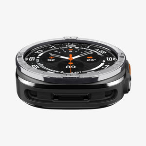 Spigen Galaxy Watch Ultra 2 47mm Bezel Ring - Bezel Tune - Silver - white background detail image 3