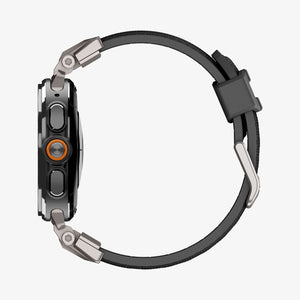 Spigen Galaxy Watch Ultra 2 & Ultra 47mm Band - DuraPro Armor - Black - white background detail image 4