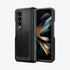 ACS05106 - Galaxy Z Fold 4 Case Neo Hybrid S in black showing the back and front