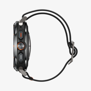 Spigen Galaxy Watch Ultra 2 & Ultra 47mm Band - Lite Fit - Black - white background detail image 4