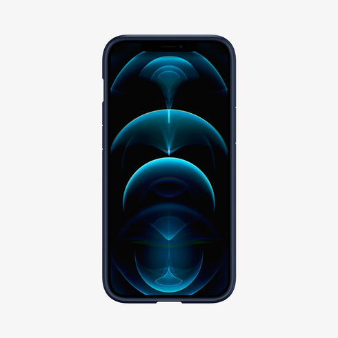 ACS01618 - iPhone 12 Pro Max Case Ultra Hybrid in crystal clear showing the back