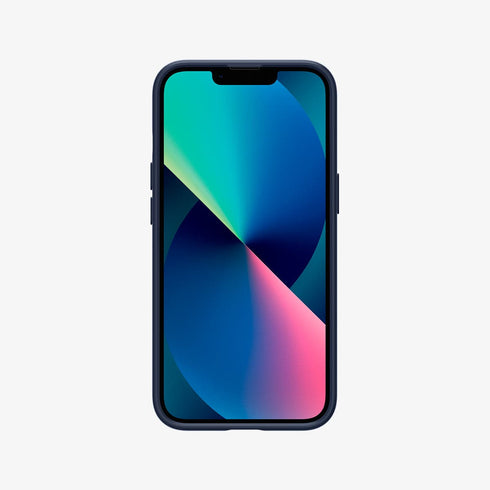 ACS03674 - iPhone 13 Pro Max Case Thin Fit in black showing the back