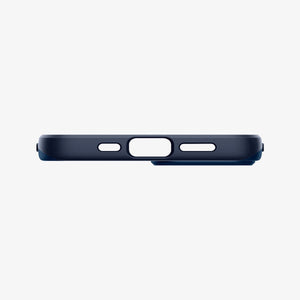 ACS03674 - iPhone 13 Pro Max Case Thin Fit in black showing the back