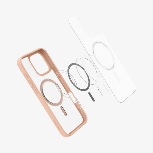 Spigen iPhone 16 系列保護殼 – Ultra Hybrid 系列透明防摔殼(MagFit)
