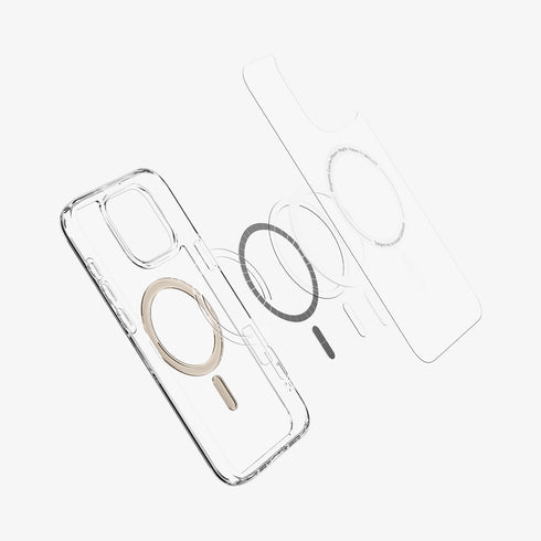 Spigen iPhone 16 系列保護殼 – Ultra Hybrid 系列透明防摔殼(MagFit)