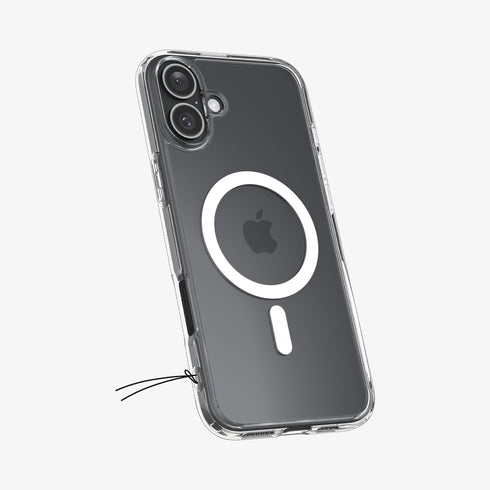 Spigen iPhone 16 系列保護殼 – Ultra Hybrid 系列透明防摔殼(MagFit)