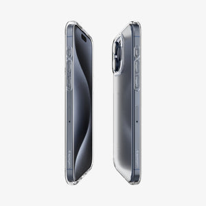 Spigen Ultra Hybrid Matte case for iPhone 15 Pro in Frost Clear – detail image 5