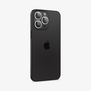 Spigen iPhone 15 Pro Max / 15 Pro Lens Protector – Optik Pro EZ Fit – Silver product image 5