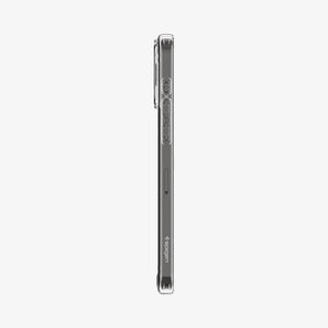 ACS07209 - iPhone 15 Series Ultra Hybrid Case in Natural Titanium showing the back
