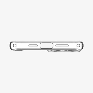 ACS07209 - iPhone 15 Series Ultra Hybrid Case in Natural Titanium showing the back