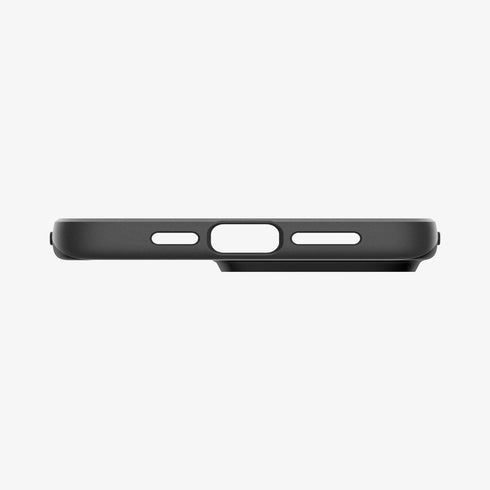 ACS06544 - iPhone 15 Pro Max Case Thin Fit in black showing the back