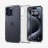 ACS06567 - iPhone 15 Pro Max Case Ultra Hybrid in frost clear showing the back