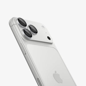 Spigen iPhone 18 Pro Max Glas.tR EZ Fit Optik Pro lens protector - Silver - image 5