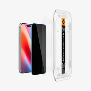Spigen iPhone 18 Pro Max GLAS.tR EZ Fit | Privacy screen protector - 2 Pack - image 6
