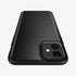 075CS27134 - iPhone 11 Pro Max Case Liquid Air in matte black showing the back