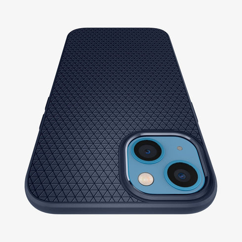 ACS03201 - iPhone 13 Pro Max Case Liquid Air in matte black showing the back