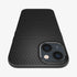 ACS03201 - iPhone 13 Pro Max Case Liquid Air in matte black showing the back