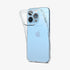 ACS03197 - iPhone 13 Pro Max Case Liquid Crystal in crystal clear showing the back