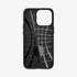 ACS03201 - iPhone 13 Pro Max Case Liquid Air in matte black showing the back