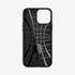ACS03201 - iPhone 13 Pro Max Case Liquid Air in matte black showing the back