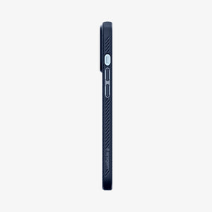 ACS03201 - iPhone 13 Pro Max Case Liquid Air in matte black showing the back