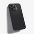 ACS04813 - iPhone 14 Pro Max Case Liquid Air in matte black showing the back