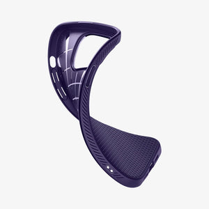 Spigen iPhone 14 Pro Max Case – Liquid Air - Deep Purple - flexible one-piece structure