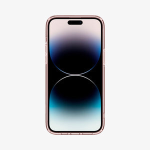 Spigen iPhone 14 Pro Max Case – Ultra Hybrid in Rose Crystal – front view