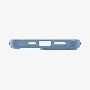Spigen iPhone 14 Pro Max Case – Ultra Hybrid in Sierra Blue – charging-port and speaker cutouts