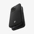 ACS07044 - iPhone 15 Pro Max Case Enzo Aramid (MagFit) in matte black showing the back