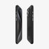ACS07044 - iPhone 15 Pro Max Case Enzo Aramid (MagFit) in matte black showing the back