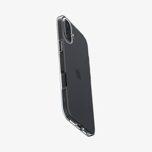 Spigen iPhone 16 Plus Liquid Crystal case – side and camera edge view