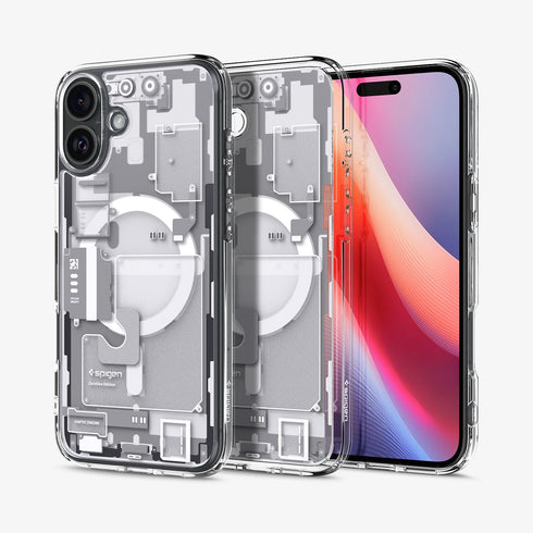 Spigen iPhone 16 系列手機殼 – Ultra Hybrid Zero One 電路板風磁吸防摔殼