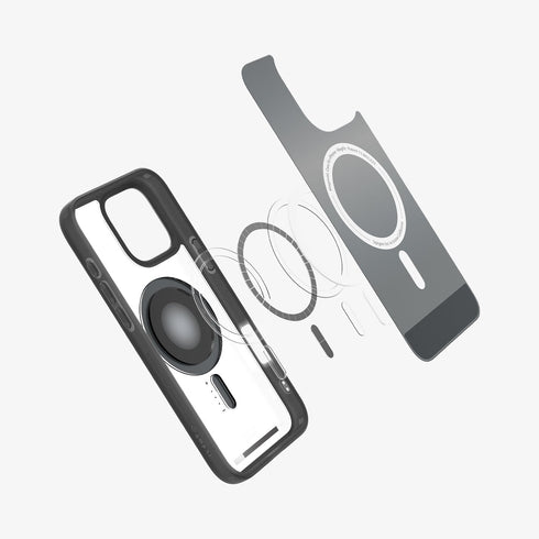 Spigen iPhone 16 Pro Max / 16 Pro 保護殼 – Ultra Hybrid 系列透明防摔殼 Classic (MagFit)