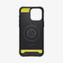 ACS06561 - iPhone 15 Pro Max Case Rugged Armor (MagFit) in matte black showing the back