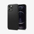 ACS01617 - iPhone 12 Pro Max Case Liquid Air in black showing the back
