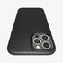 ACS01617 - iPhone 12 Pro Max Case Liquid Air in black showing the back