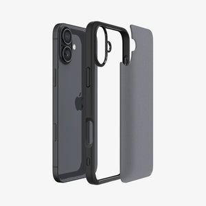 Spigen iPhone 16 Plus Case – Ultra Hybrid – Frost Black – detail image 2