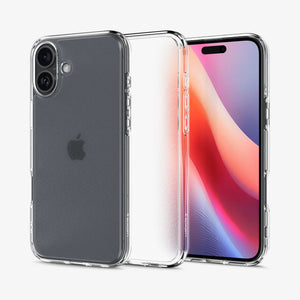 Spigen iPhone 16 Case – Ultra Hybrid – Frost Clear – detail image 1