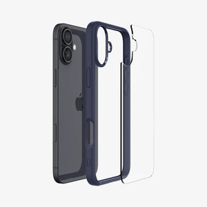 Spigen iPhone 16 Case – Ultra Hybrid – Navy Blue – detail image 2