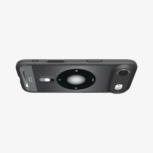 ACS10061 - iPhone 17 Air Ultra Hybrid Classic (MagFit) in Classic Black showing layer and magfit magnet above the case