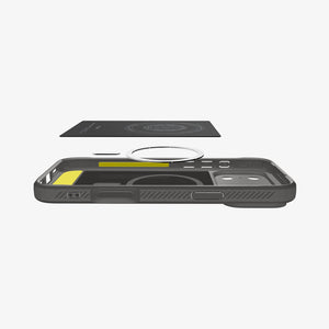 Spigen iPhone 18 Pro Max Rugged Armor (Mag Fit) - Gray - image 4